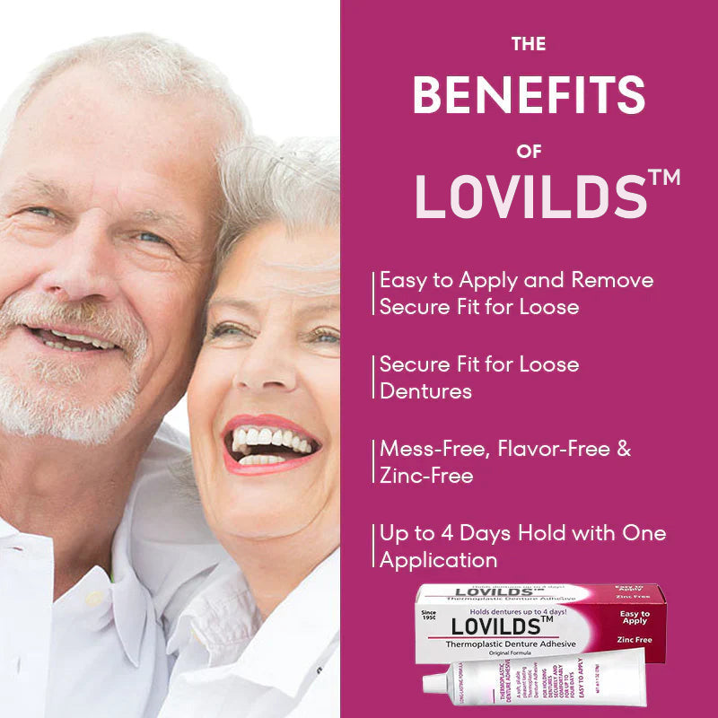 š¦·BUY 1 GET 1 FREEšLOVILDSā¢Thermoplastic Denture Adhesive-Official Brand Store