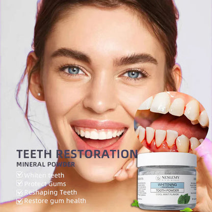 NESLEMY™Remineralizing & Whitening Tooth Powder Cool Mint