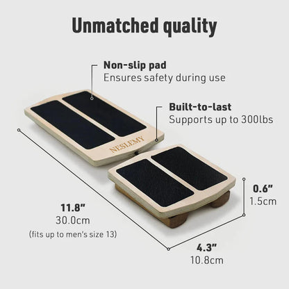 NESLEMY™ Single-Leg Balance Board 💫Your long-term solution for foot & ankle pain✨