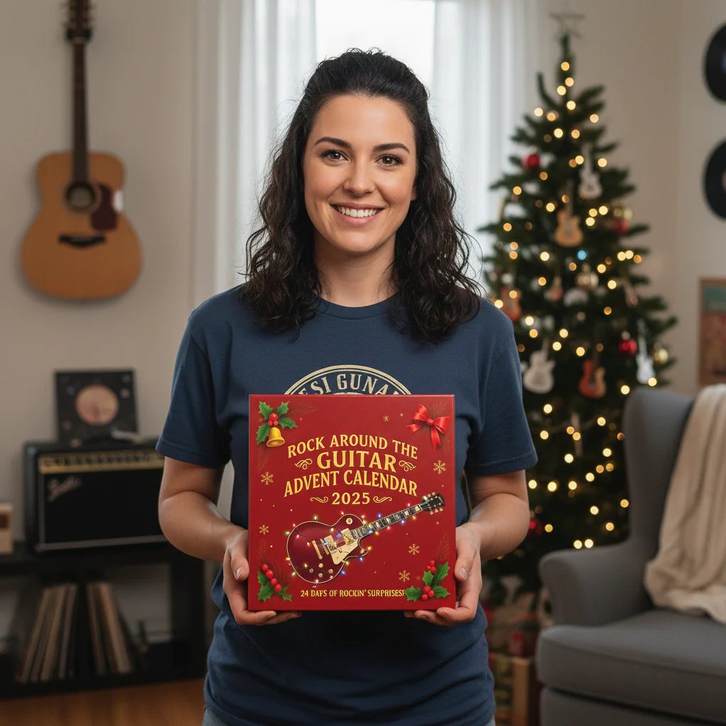 Insideefy™ 2025 Rock Around the Guitar Advent Calendar 🎸🎄