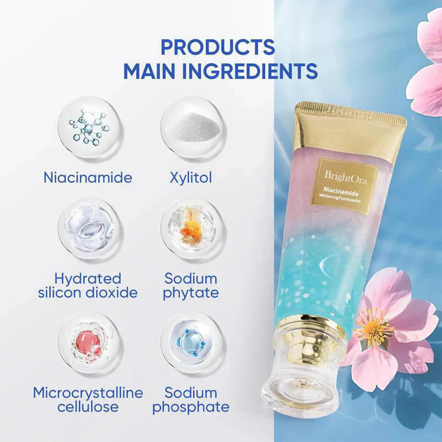 🦷 LOVILDS™ Nicotinamide Whitening Toothpaste – Natural Whitening & Gentle Care for Your Smile