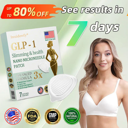 Insideefy® NIDDK-Tirzepatide Nano Patch 【New Product Last Minute! 80% OFF】🇺🇸⚕️ (Painless 24/7 Fat Burning | Lose 20 Pounds in Weeks | Crush Cravings Fast!