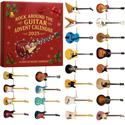 Insideefy™ 2025 Rock Around the Guitar Advent Calendar 🎸🎄
