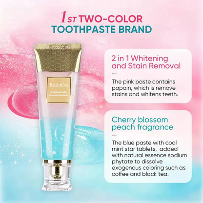 🦷 LOVILDS™ Nicotinamide Whitening Toothpaste – Natural Whitening & Gentle Care for Your Smile