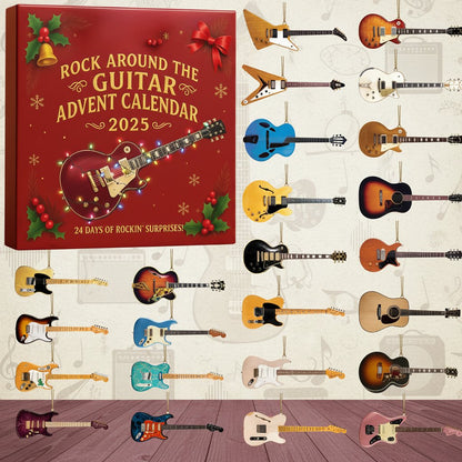 Insideefy™ 2025 Rock Around the Guitar Advent Calendar 🎸🎄